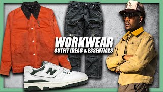 Mens Workwear Outfit Ideas amp Essentials Dickies Carhartt Levis [upl. by Finstad865]