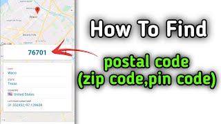 How to find postal code or zip code all area zip code and pin code find part 3 [upl. by Adnuhsor]