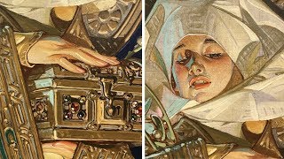 JC Leyendecker  A CloseUp Look at His Paintings  LiveStream 22 [upl. by Donough958]