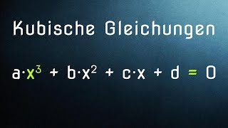 Kubische Gleichungen  Einführung  Prinzip der Polynomdivision [upl. by Lledniw]