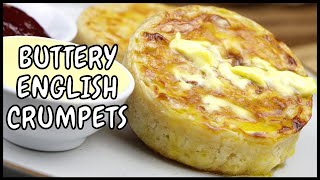 Buttery English Crumpets [upl. by Hudis909]