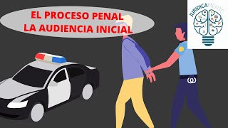 EL PROCESO PENAL  AUDIENCIA INICIAL [upl. by Waugh]