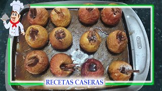 MANZANA AL HORNO CON CANELA Y AZUCAR A MI MANERA [upl. by Sirhc701]