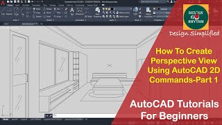 Perspective View In AutoCAD PerspectiveviewinAutoCAD PerspectiveviewgridsinAutoCAD Autocad 2021 [upl. by Anitsyrhc]