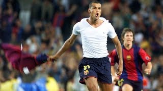 RIVALDO 3 GOALS VS VALENCIA 2001 [upl. by Dahlstrom387]