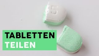 Tabletten teilen DAS solltest du dabei beachten [upl. by Arela16]