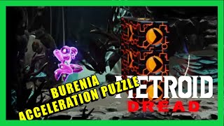 Metroid Dread  Burenia ShinesparkAcceleration Boost Puzzle [upl. by Imat879]