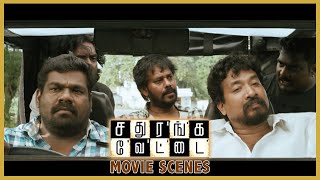 Sathuranga vettai movie scene  NATTY  HVINOTH [upl. by Cordi]