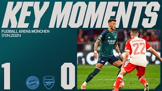 HIGHLIGHTS  Bayern Munich vs Arsenal 10 32 on aggregate  Champions League [upl. by Anaujahs234]