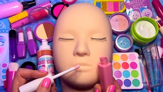 ASMR Fake Makeup on Mannequin Whispered [upl. by Yssirhc307]