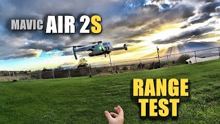 DJI Mavic Air 2S Range Test  How Far Will it Go Exploring Hidden Features [upl. by Aeneg]