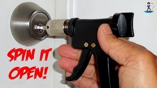 How To Spin Open a Deadbolt Lock [upl. by Kore]