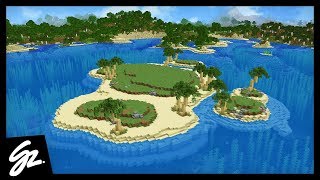 BUILDING A CUSTOM ISLAND  Minecraft 5 [upl. by Madelon]