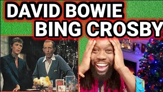 CHRISTMAS MUSIC REACTION  BING CROSBY and DAVID BOWIE  LITTLE DRUMMER BOY [upl. by Iruam751]