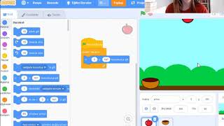 Kodlama Dersi Scratch Etkinliği Elma Toplama Oyunu Yapımı [upl. by Lori393]