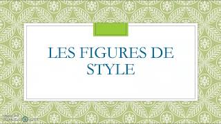 Figures de style les plus courantes [upl. by Vivi786]