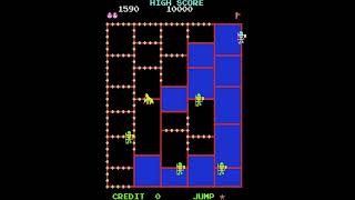 Amidar Longplay Arcade Version [upl. by Yruam]