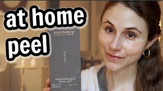 Exuviance Performance Peel AP25 at HOME CHEMICAL PEEL review Dr Dray [upl. by Marnie]