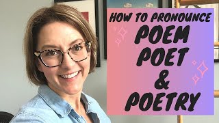 Learn to Pronounce POEM POET POETRY  American English Pronunciation Lesson learnenglish [upl. by Lashondra]