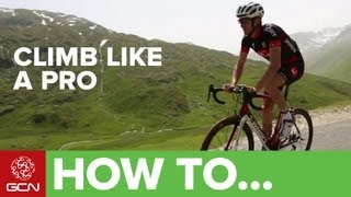 Climb Like A Pro  Tips On Cycling Up Hills [upl. by Yeniffit]