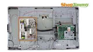 Philips LCD TV Repair  27221710057 Power Supply Board Replacement  How to Fix Philips 47PFL TV [upl. by Kcire]