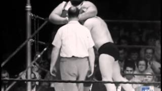 Haystack Calhoun vs Buddy Rogers 04141961 [upl. by Essam]