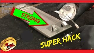 How to Repair Difficult Plastic PartsSuper DIY Hack [upl. by Basil]