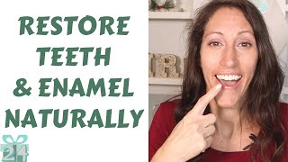 How to Restore Tooth Enamel Naturally  Remineralization Tooth Paste Recipe  No More White Spots [upl. by Bohrer]