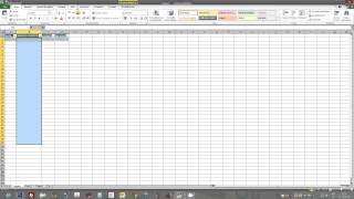 Creare una tabella in Excel [upl. by Lavern]