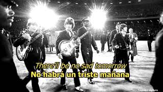 Theres a place  The Beatles LYRICSLETRA Original [upl. by Beltran]