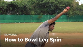 How to Bowl a Leg Spin  Cricket [upl. by Noskcire876]