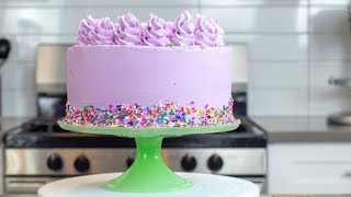 Cake Decorating for Beginners  How to Frost a Cake [upl. by Weinberg]