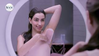 Veet Wax Strips How To Use Them To Remove Underarm Hair [upl. by Kohler]