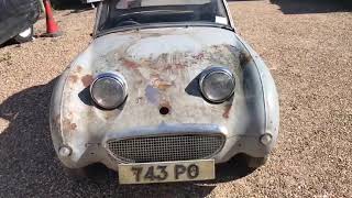 AUSTIN HEALEY FROGEYE SPRITE 1959 [upl. by December963]