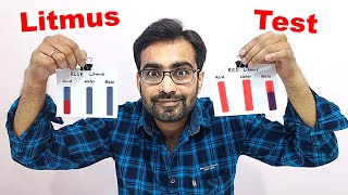 LITMUS TEST of Acids and Bases [upl. by Ellehc]