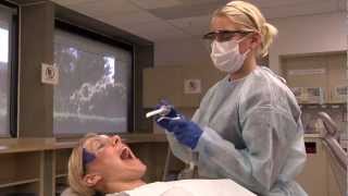 Dental Assistant Training Suctioning [upl. by Mazel]