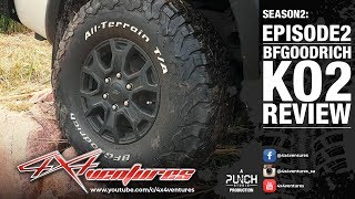 4x4ventures S2Ep2 BFGoodrich AT KO2 Tire Review [upl. by Greyson317]