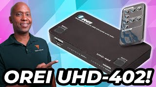 HDMI Switcher With ARC And 4K60Hz Support  OREI UHD 402 [upl. by Mamie]