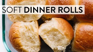 Soft Dinner Rolls  Sallys Baking Recipes [upl. by Desimone]