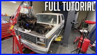 How to Remove an Engine  FULL TUTORIAL [upl. by Lewie119]